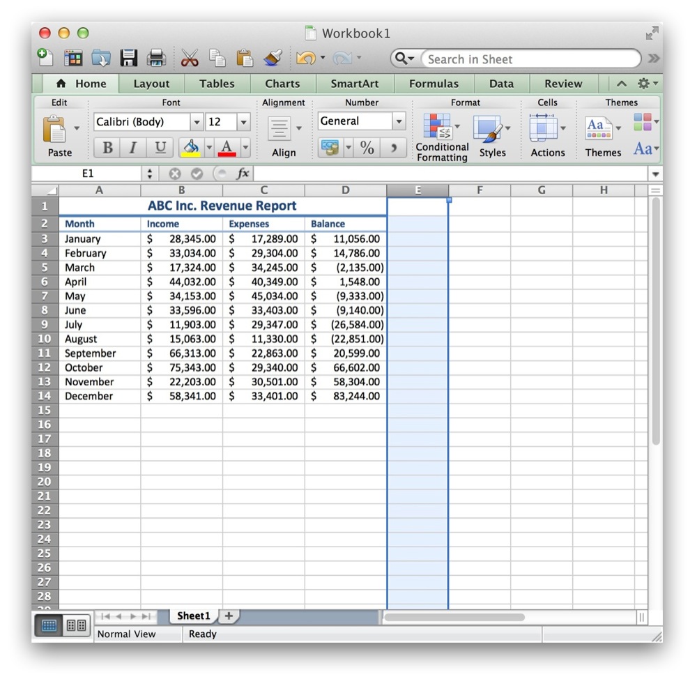excel compare for mac